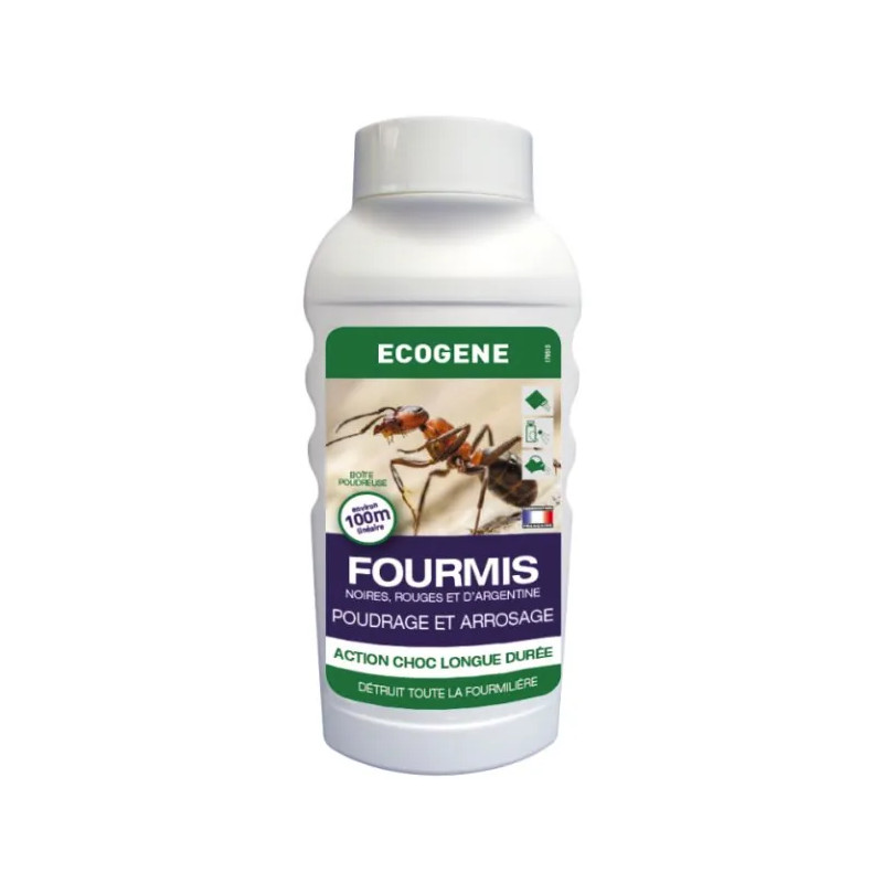 ECOGENE pro 400g hormiguicida en polvo y spray.