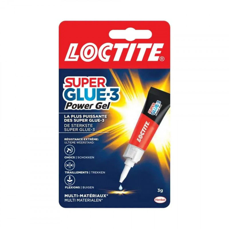 Colle Superglue 3 Power Flex 3g.