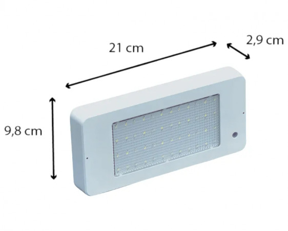 Applique solaire IP65, éclairage extérieur 800 Lm 6000K A++, détecteur de mouvement