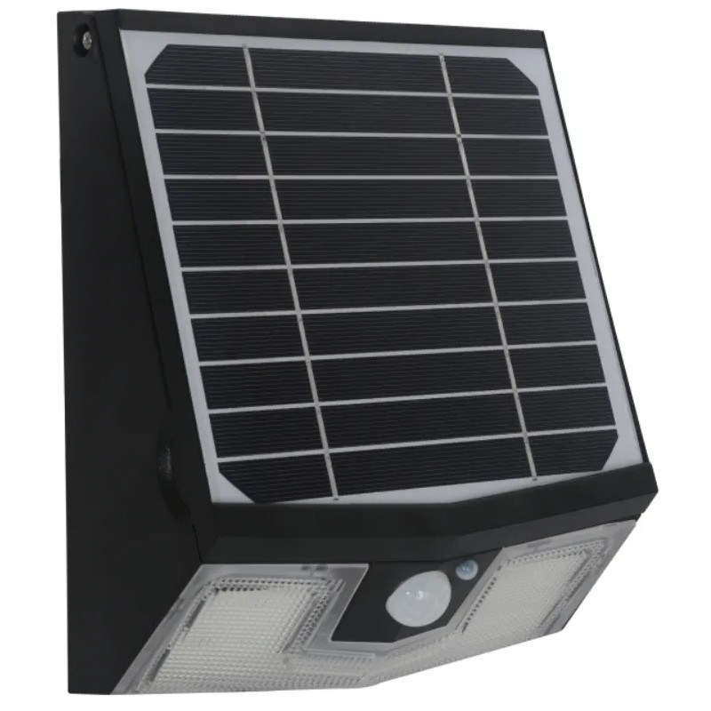 Applique solaire IP65 détecteur de mouvement éclairage extérieur 700Lm 4000K