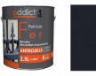 2.5-liter Addict Peinture interior and exterior rustproof iron paint, anthracite gray gloss.