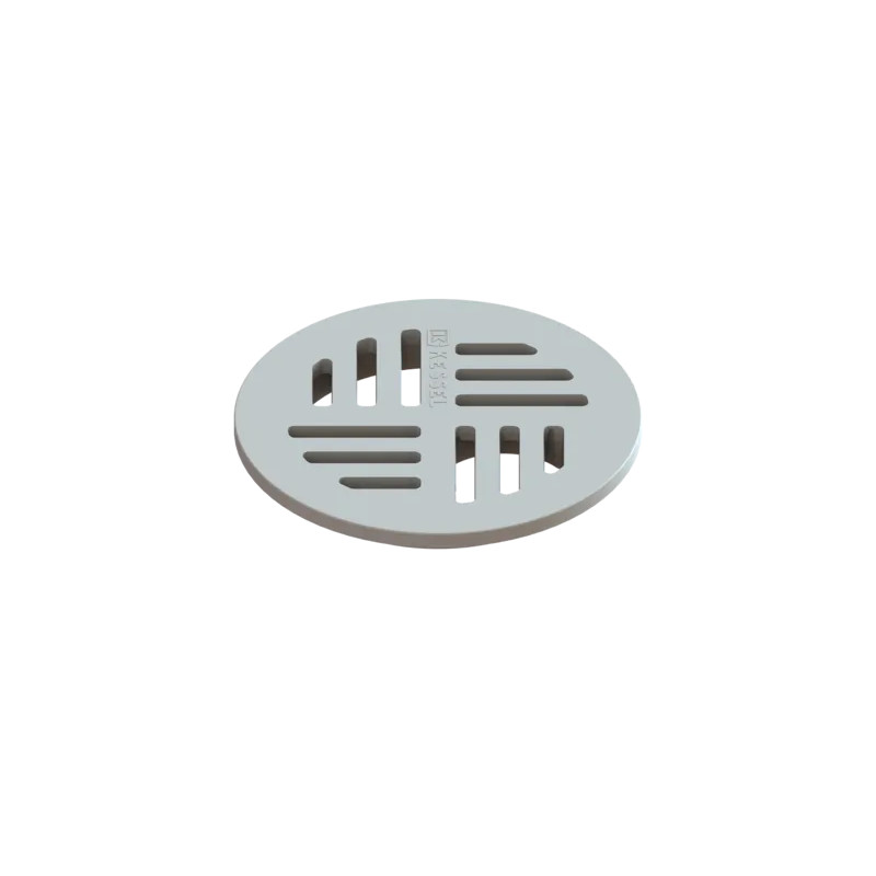 Grille ronde en PVC diamètre 120 mm