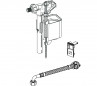 Miscelatore Schwab 190, 192 per WC da incasso, supporto e tubo flessibile