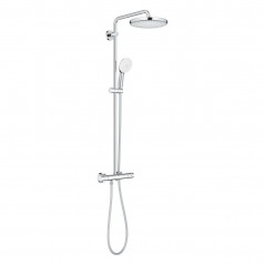 TEMPESTA SYSTEM 250 shower column with thermostatic mixer