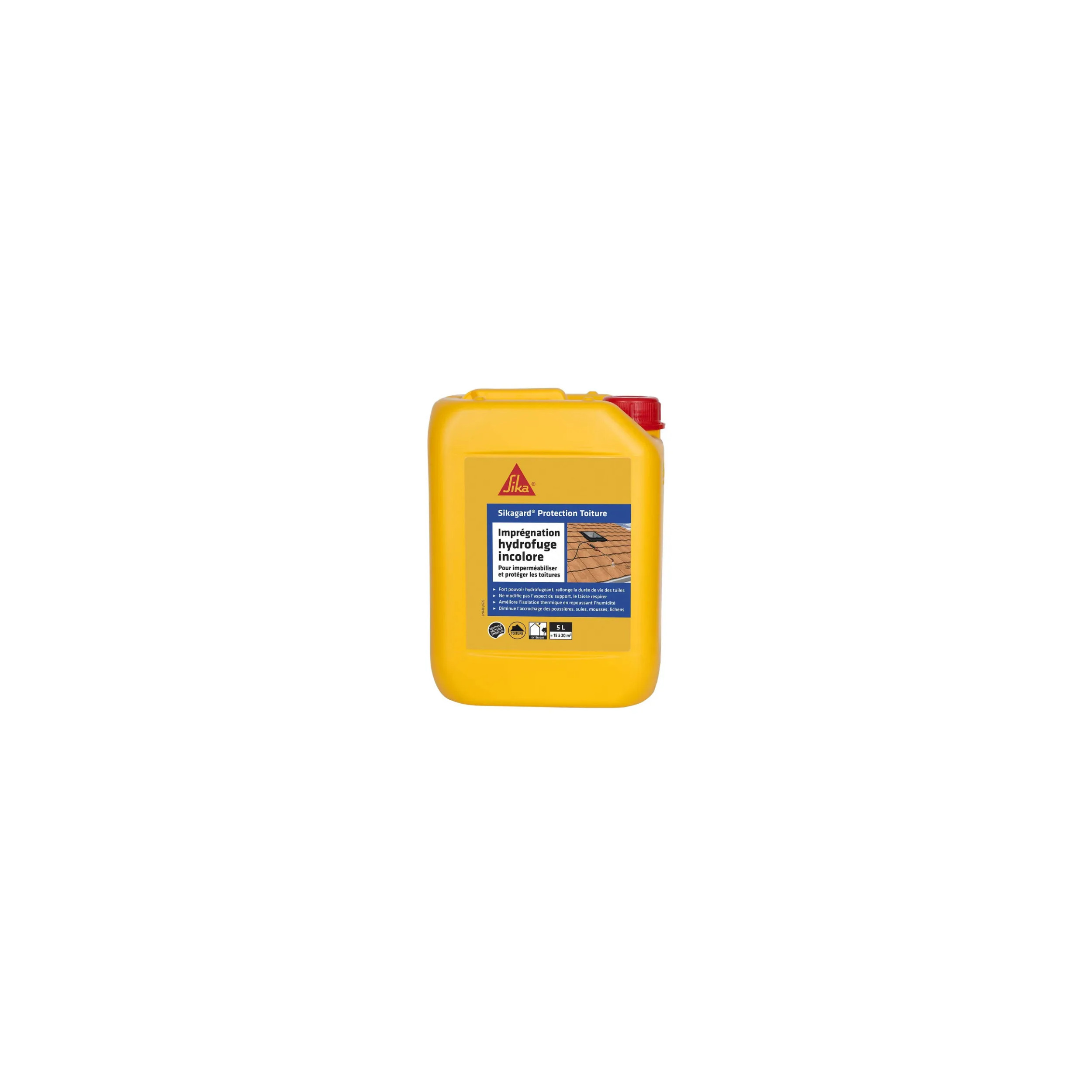 Imperméabilisant hydrofuge Sikagard protection toiture incolore 5L