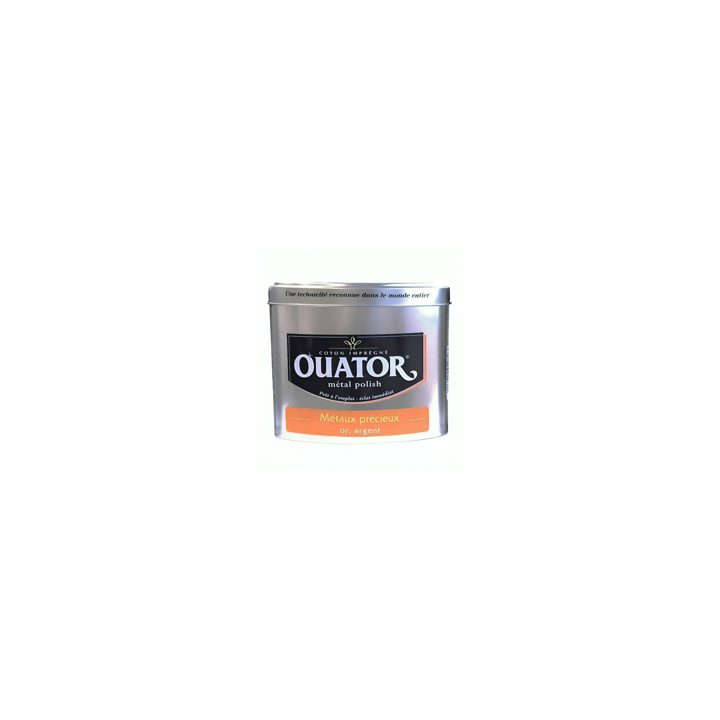 Ouator métaux précieux, rénove polit protège or et argent 75G