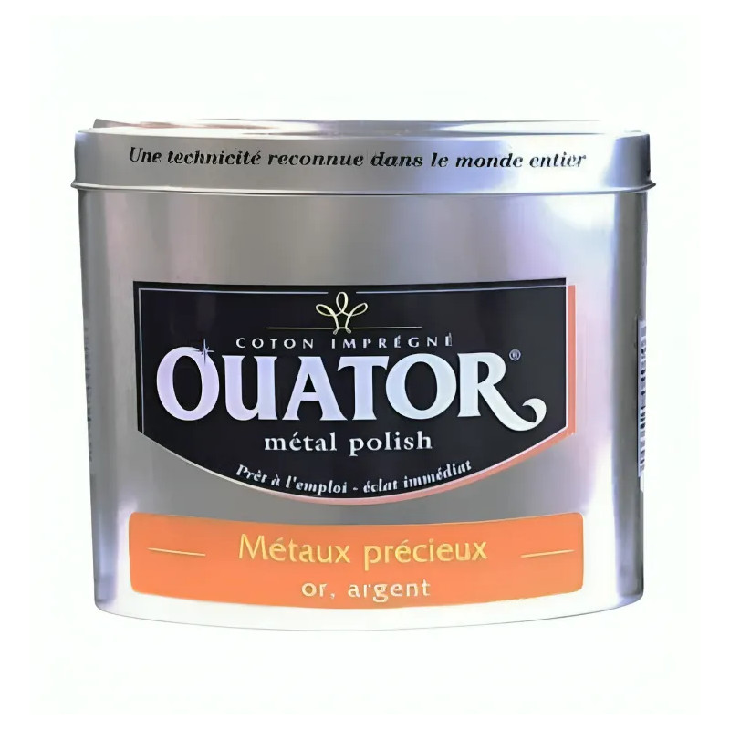 Ouator precious metals, renovates polishes protects gold and silver 75G