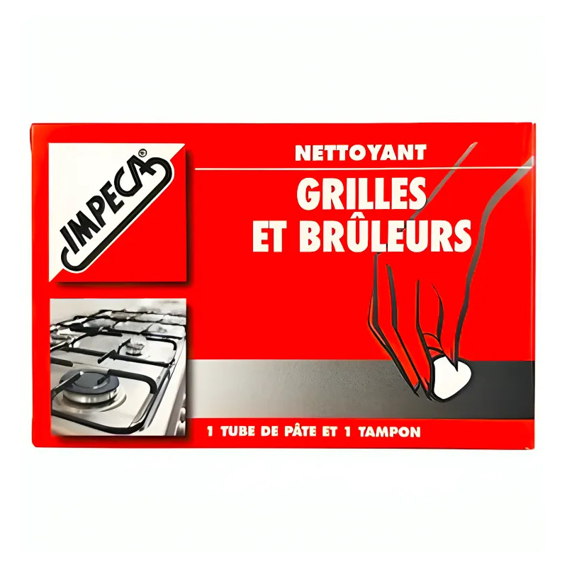 Pâte nettoyante brûleurs et grilles des cuisinières, tube 50 ml