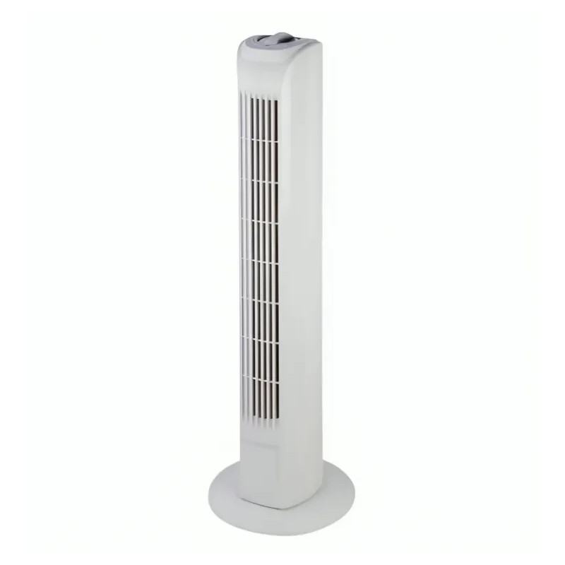 Ventilador de columna oscilante 45w 3 velocidades, 80 cm blanco