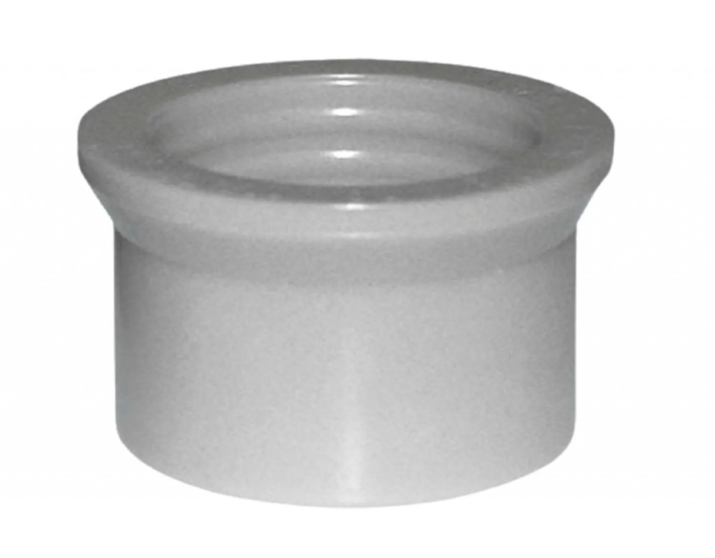 Réduction souple en PVC 40x32 mm pour sortie de siphon d'évier LIRA