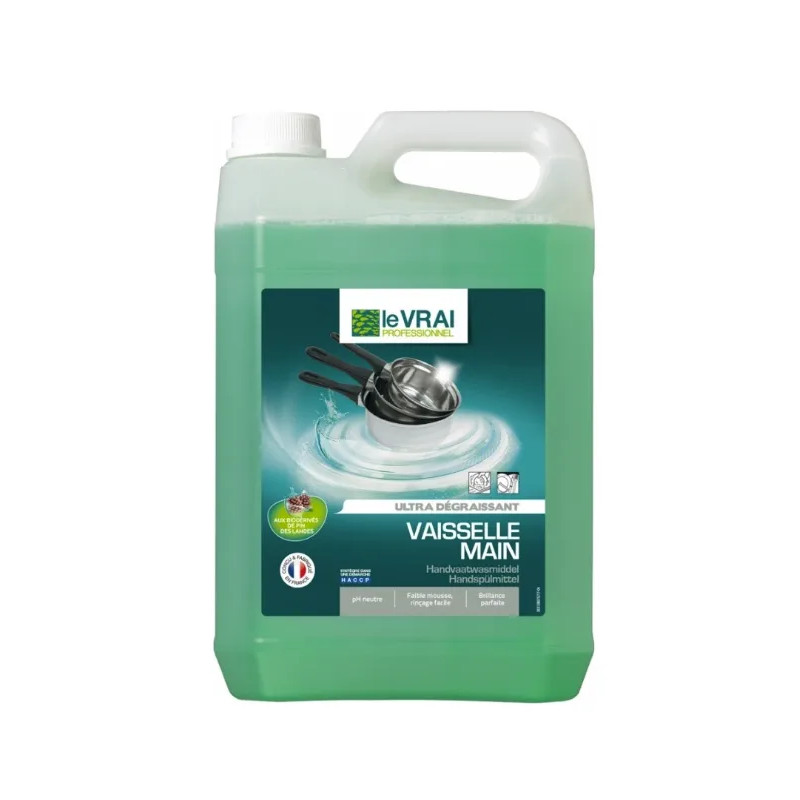 Liquide vaisselle super dégraissant 5L.