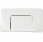 Regiplast wall-mounted WC control panel, one-touch white