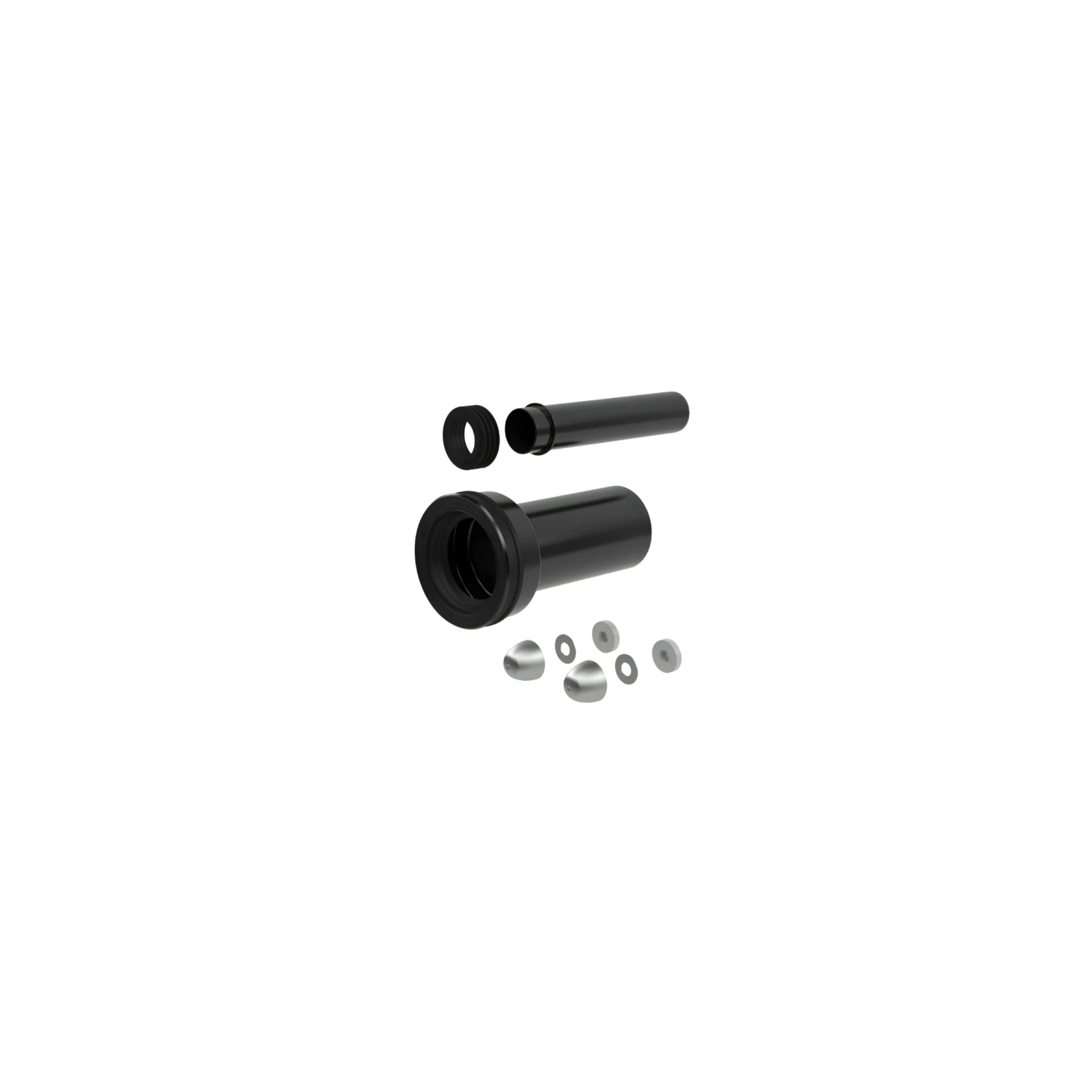 Kit manchettes raccordement 90 mm WC suspendu WISA, L 230 mm