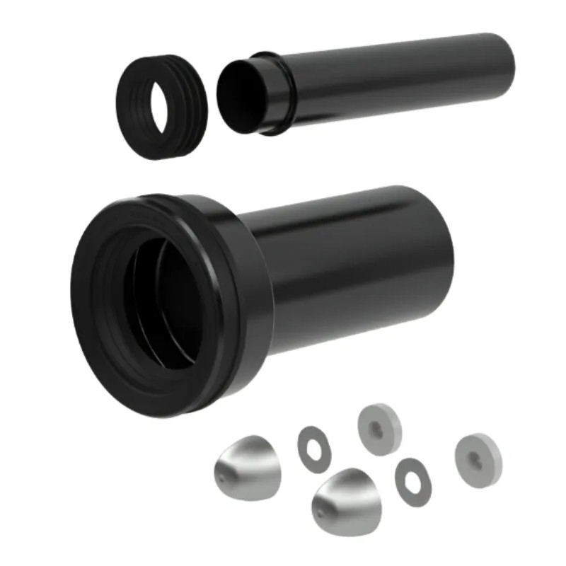 90 mm connecting sleeve kit WISA wall-hung WC, L 230 mm