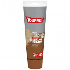 Enduit de rebouchage bois intérieur et extérieur chêne naturel en pâte, tube de 330g