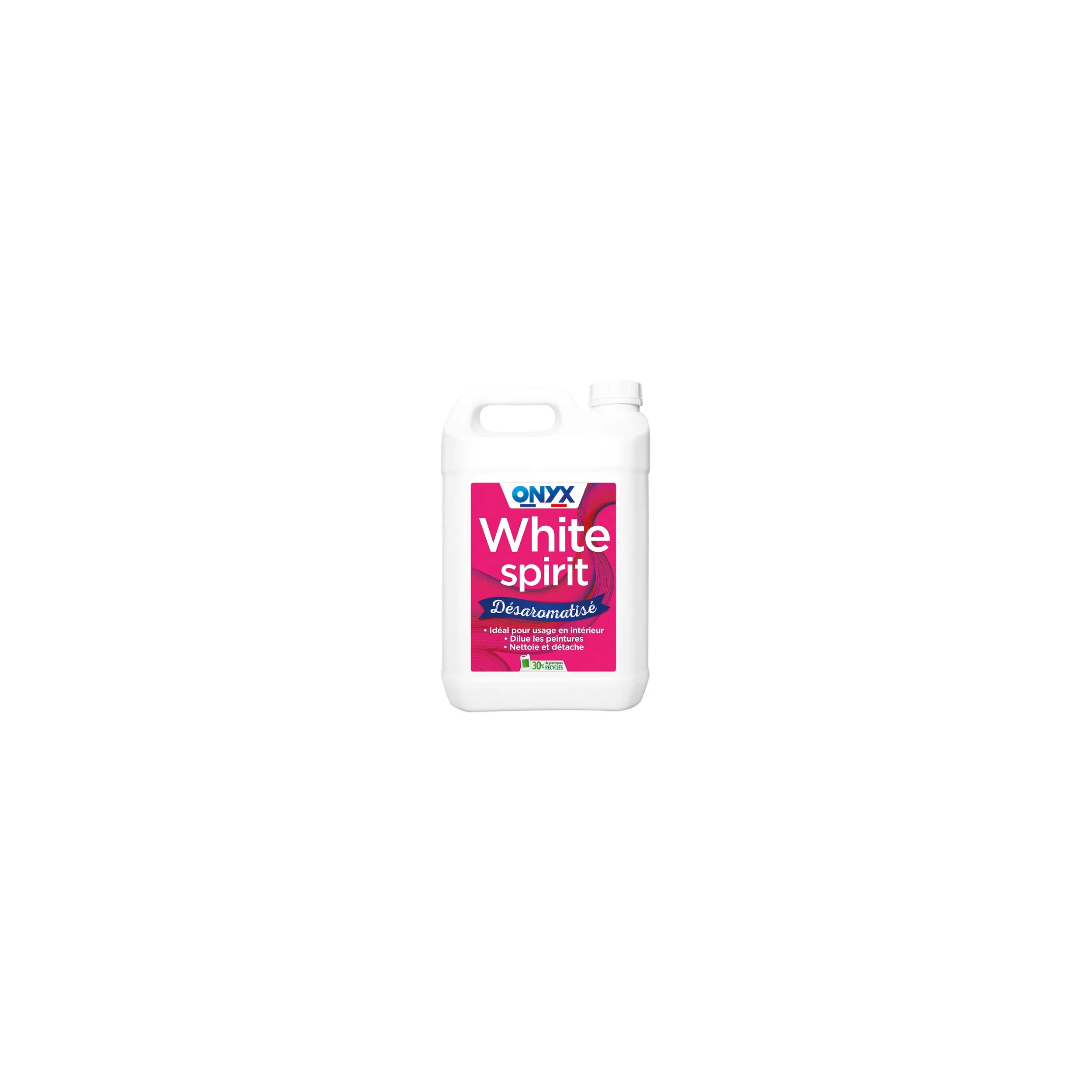 White spirit désaromatisé ONYX dissolvant nettoyant peinture, 5L