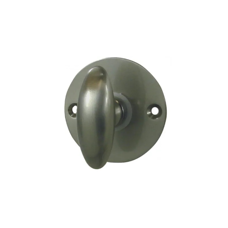 Nickel-plated steel escutcheon, lockable.