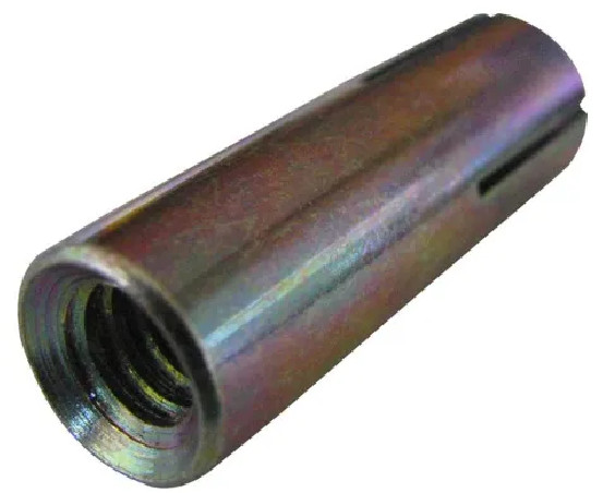 Metal socket dowel M7x150, 100 pcs.