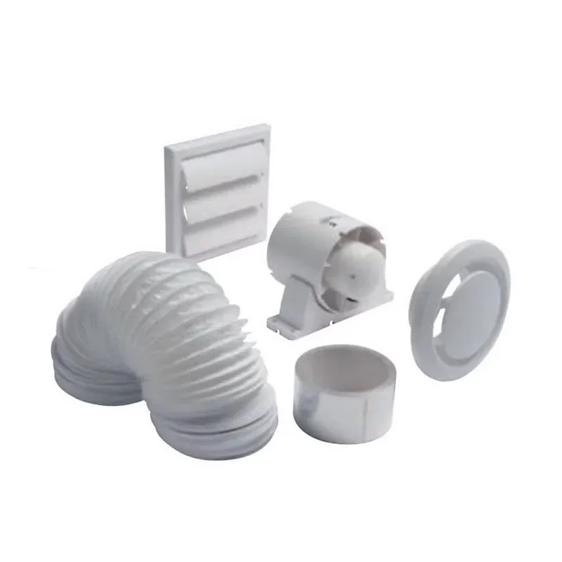 Complete 100mm diameter extractor kit.