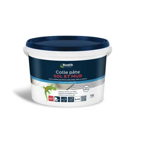 Colle carrelage pour sols et murs, en pate 3kg.