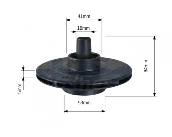 Turbine pour pompe PULSO 100M, PUL151.