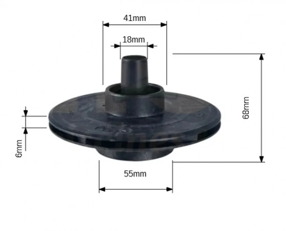 Turbine pour pompe PULSO 200M, PUL221.