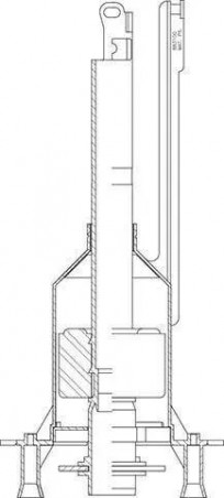 Wisa-Spülmechanik für Modell 2100/2102