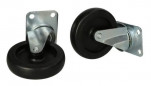 Set of two swivel castors for cart KSTOOLS 800.0015