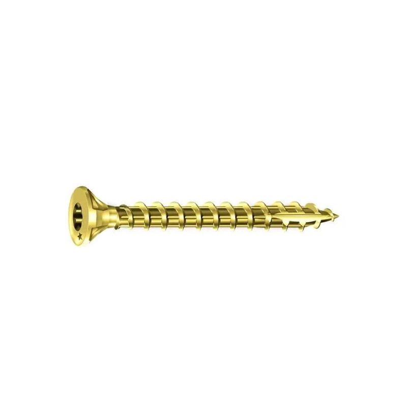 Vis rocket vybac étoile tête fraisée 5x40mm, 150 pièces.