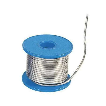 Tin solder coil 40% lead 60%, 2mm, 500g with pickling core.