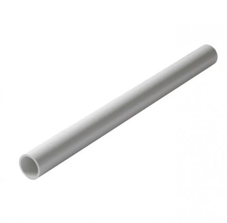 White PVC pipe diameter 40mm, 1M.