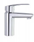 New fly" basin mixer, 158mm high, with pop-up waste.