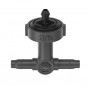 In-line dripper with pressure regulator, 2 litres/h, 10 pcs.