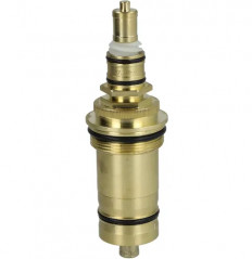 Thermostatic cartridge with 3/4" compensated axis.