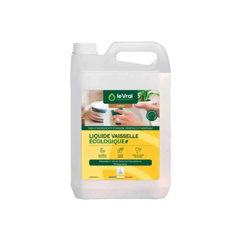 Ecological washing-up liquid 5L THE REAL professional.