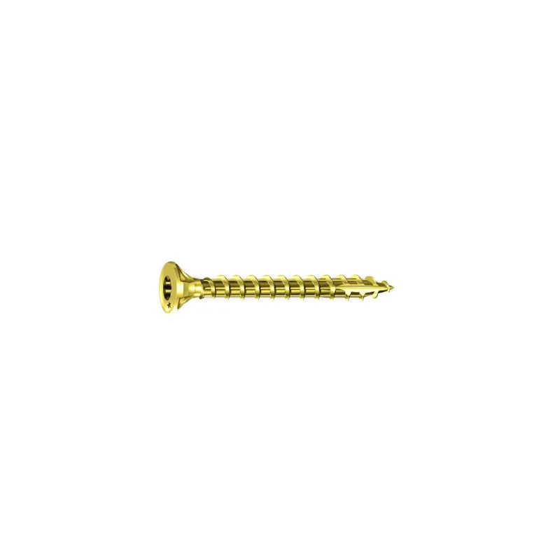 Tornillo cabeza avellanada estrella cohete 6x160mm, 4 uds.