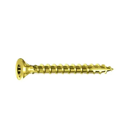 Tornillo cabeza avellanada estrella cohete 6x160mm, 4 uds.