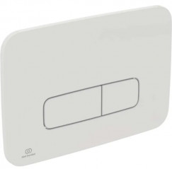 Plaque de commande OLEAS M3 blanche IDEAL STANDARD.