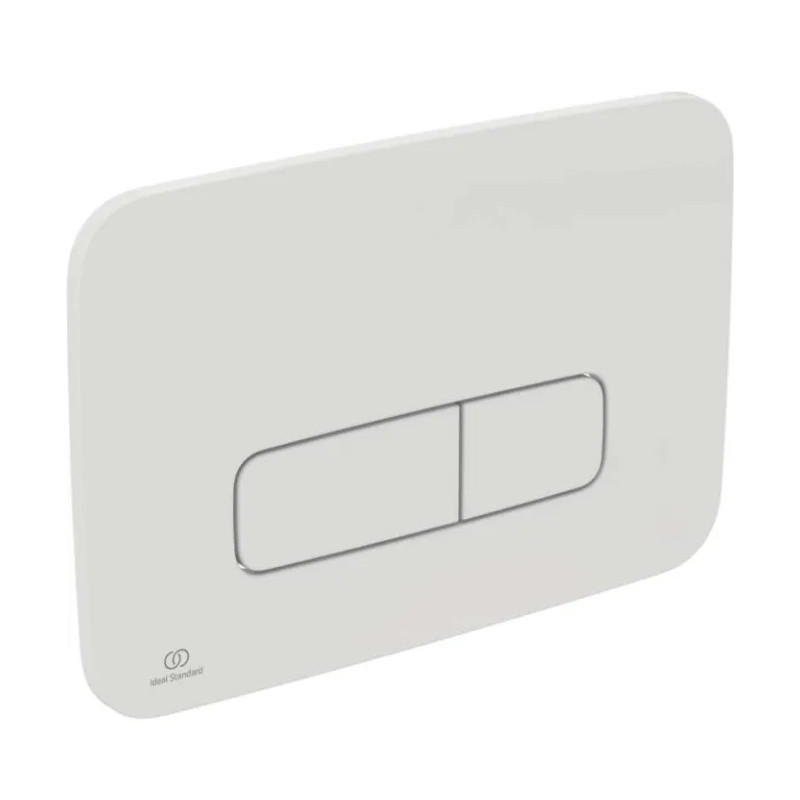 Plaque de commande OLEAS M3 blanche IDEAL STANDARD.