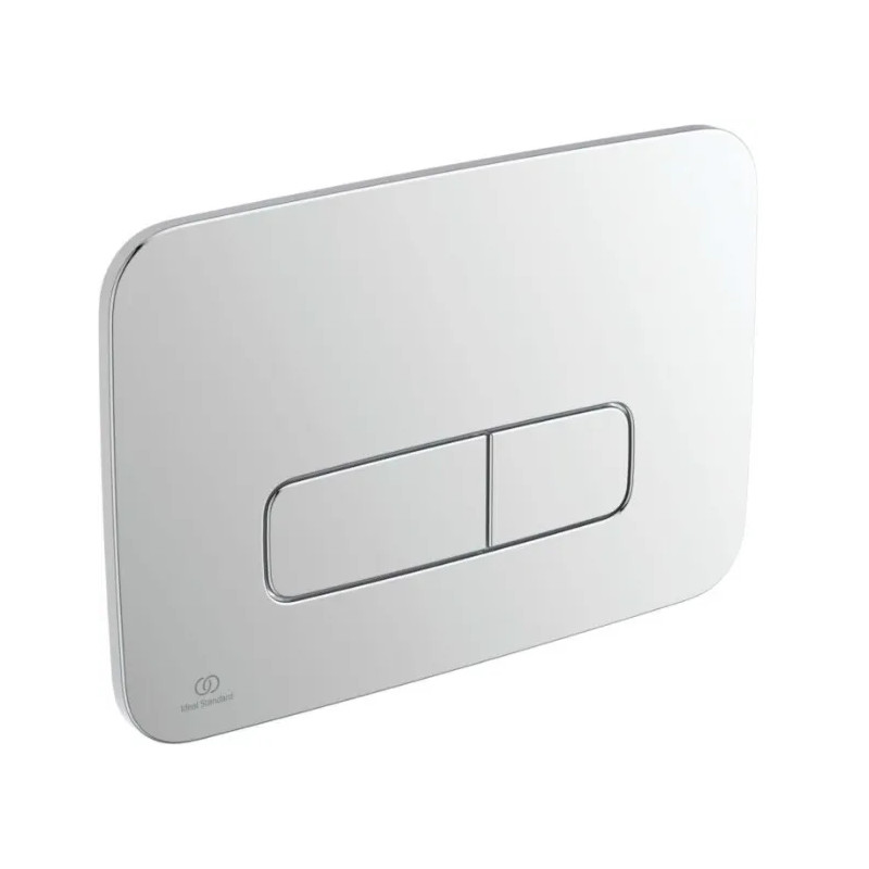 OLEAS M3 chrome-plated IDEAL STANDARD control plate.