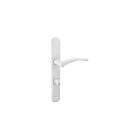 Door handle, Hebe, white lacquered, E195, self-closing