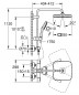 Duschsäule TEMPESTA SYSTEM 250 CUBE mit Thermostatmischer