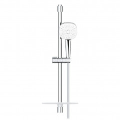 Shower bar with shelf TEMPESTA CUBE 110, 3 jets