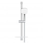 Shower bar with shelf TEMPESTA CUBE 110, 3 jets