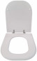 Abattant WC adaptable ALLIA LATITUDE, blanc