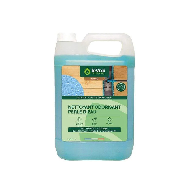 Perle d'eau" scented floor cleaner Le Vrai, 5L