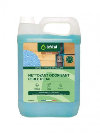 Nettoyant odorisant sols parfum \"Perle d\'eau\" Le Vrai, 5L