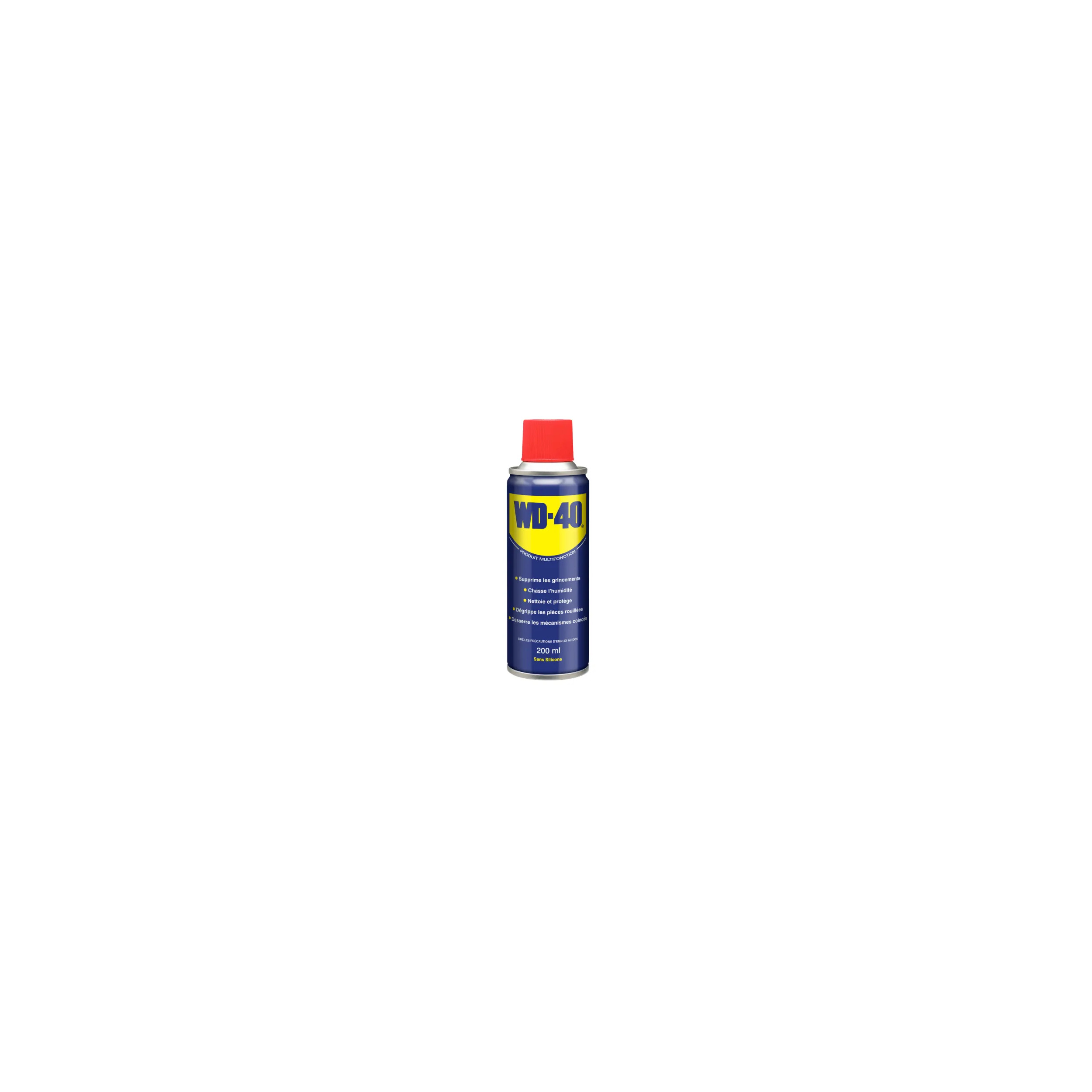 Dégrippant WD 40 multifonctions, 200ml