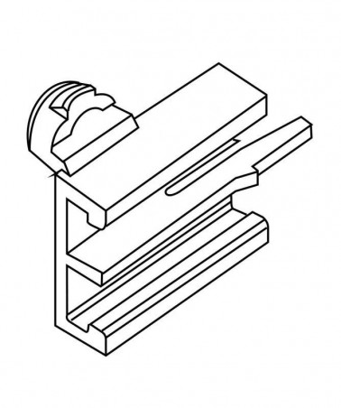 Socle support robinet flotteur pour réservoir REGIPLAST