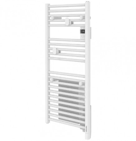 Doris towel warmer H.1098mm x L.500mm, high-gloss white.